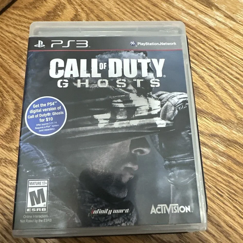 Call of Duty: Ghosts PS3 (PlayStation 3, 2013) Tested
